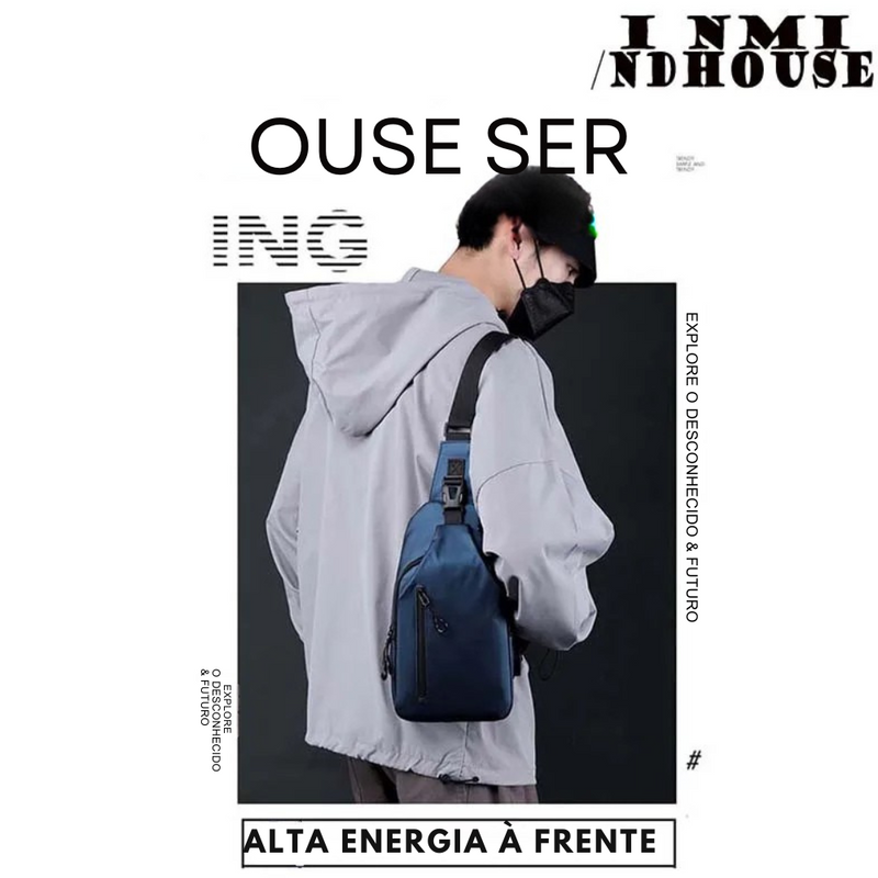 Bolsa Peitoral Inmindhouse – Resistente, Moderna e Perfeita para o Dia a Dia